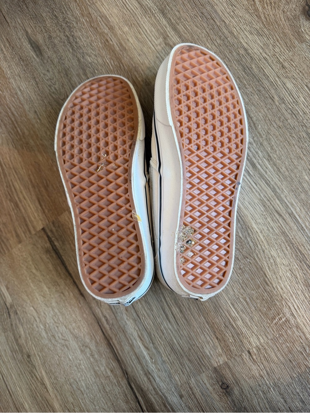 Vans Slip-On Shoes in Light Beige/Cream - Picture 2 of 4